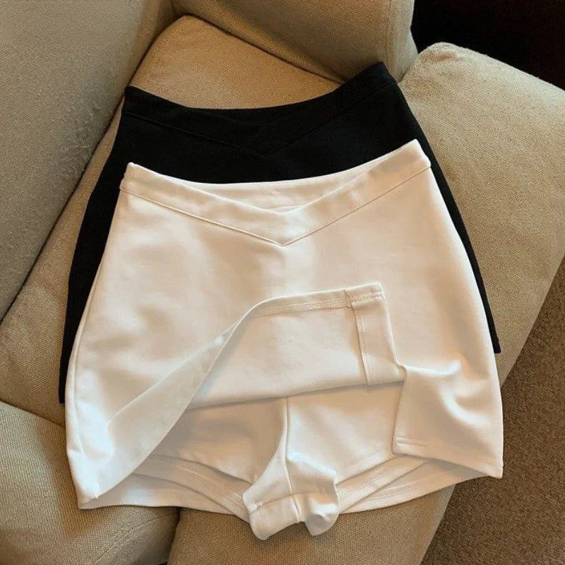 Mini Skirts Women Simple Spring Slim Sexy Popular Hotsweet High Waist Leisure Chic Streetwear Mature Temperament All-Match Юбка